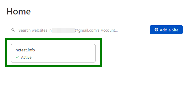 Nameserver active
